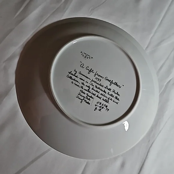 The Nutcracker A Gift from Godfather Art By Shell Fisher Collector Plate - Picture 5 of 7